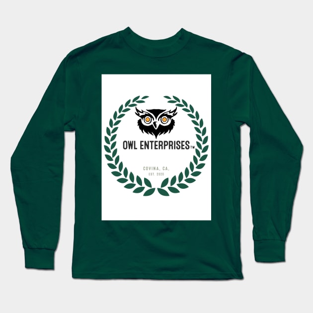 Enterprise 1 Long Sleeve T-Shirt by OWLMEDIAGROUP